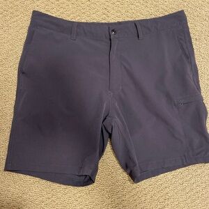 THE NORTH FACE SHORTS, Charcoal Gray FLASHDRY - Cargo Pocket, Hiking, Men's 36